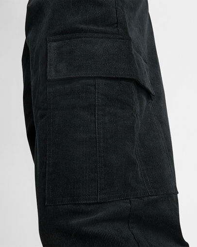 Corduroy Cargo Pant Converse Black
