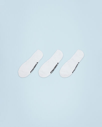 Made For Chucks Sokken, 3 paar Wit, Front View