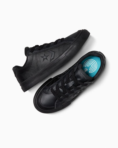 Converse Sport Casual Easy-On Black/Black/Black, Angled View