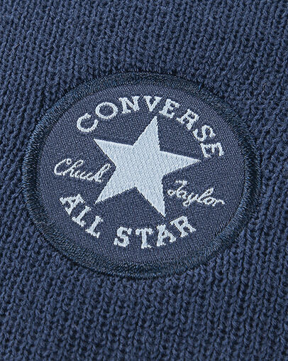High Top Beanie Converse Navy, Back View