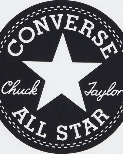 Chuck Patch Boxy T-Shirt White, Full Body View