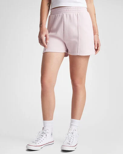 Star Chevron Shorts Summit Pink, Front View