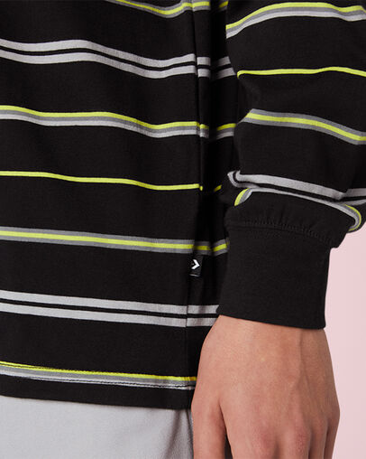 Tee-shirt &agrave; manches longues Skate Inspired Club Noir Converse