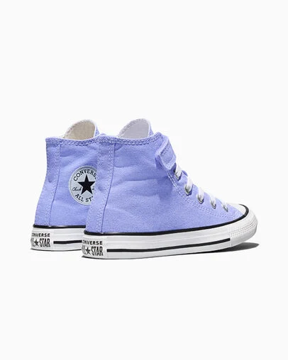 Chuck Taylor All Star Easy On Very Peri Purple/White/Egret, Heel View