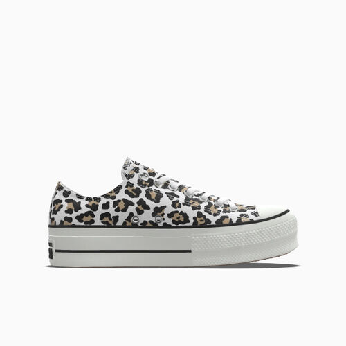 Converse Custom Chuck Taylor All Star Lift Platform By You Leopard – 171210CHO24_leopard_COP