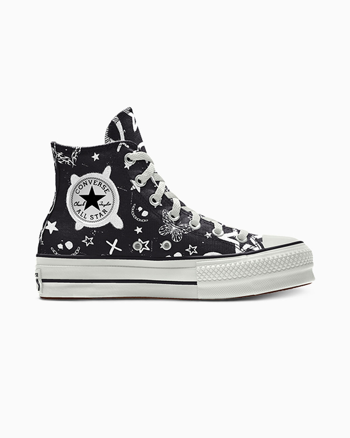 Converse Custom Chuck Taylor All Star Lift Platform Canvas By You - 171209CSP24_black_mallrat_P