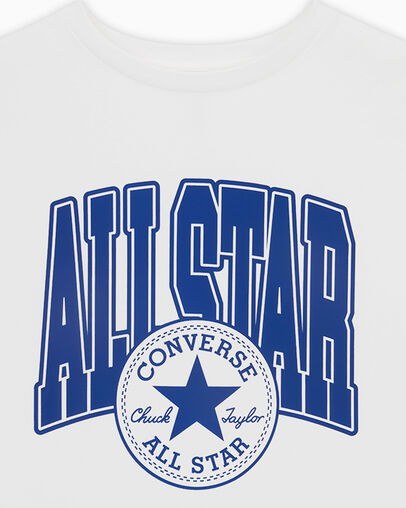 All Star T-Shirt White, Full Body View