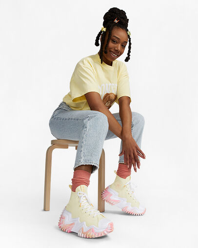 Cx Platform Converse Run Star Motion Beige Run Star Motion CX