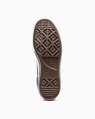 Chuck 70 Satin Leopard Black/Egret/Total Eclipse, Outsole View