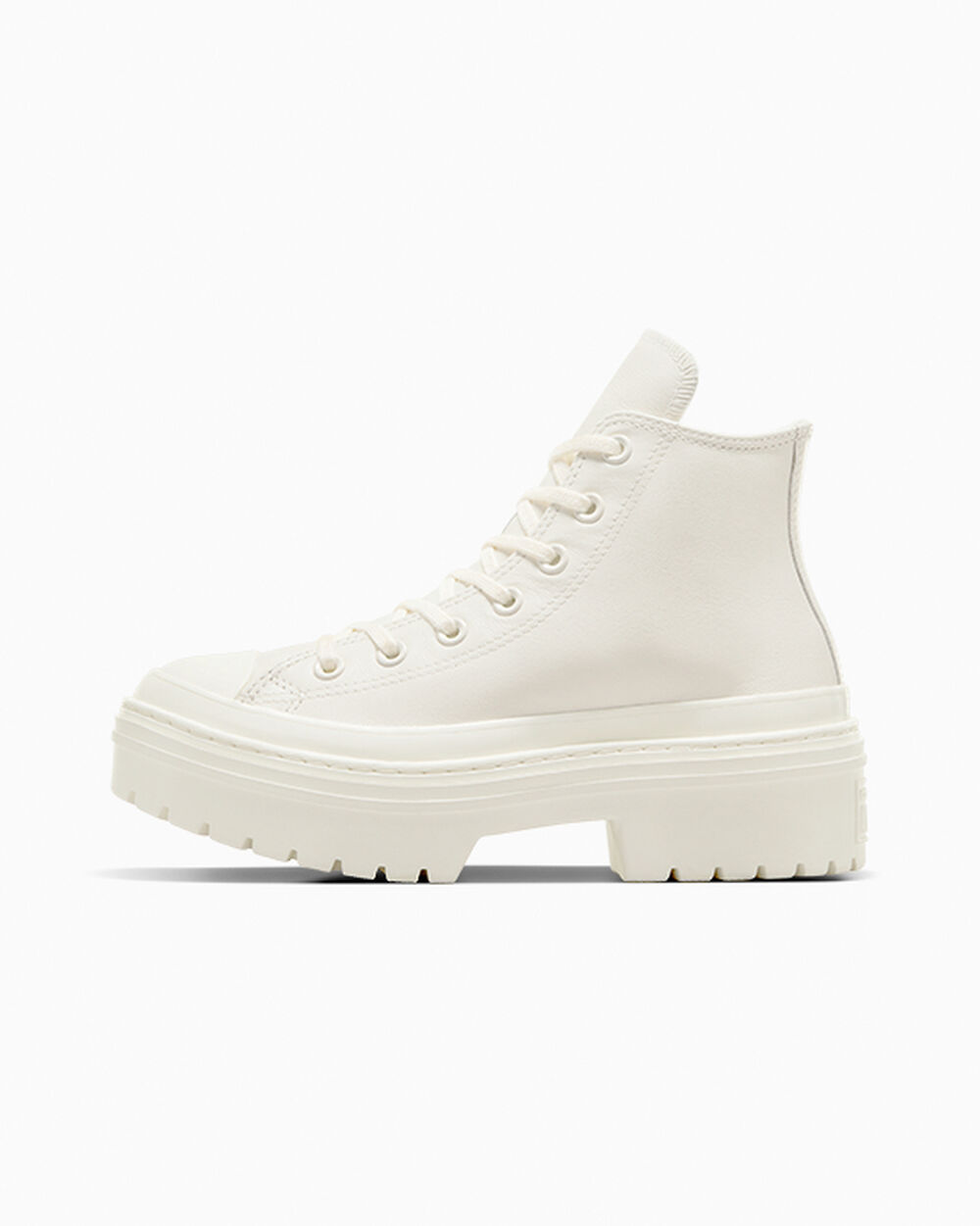 Thumbnail - Chuck Taylor All Star Lugged Heel Leather Platform White