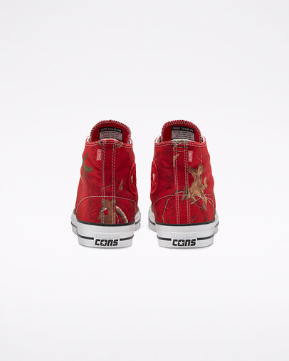 CONS REALTREE XTRA&reg; COLORS&trade; CTAS Pro University Red/Black/White, Heel View