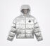 Metallic Chuck Taylor Patch Puffer Silver Metallic