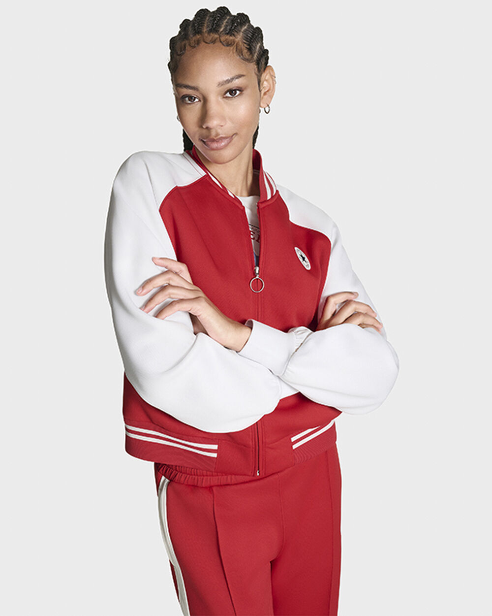Thumbnail - Retro Chuck Taylor Premium Track Jacket Red