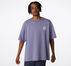 Inverted Desert Graphic T-shirt Slate Lilac