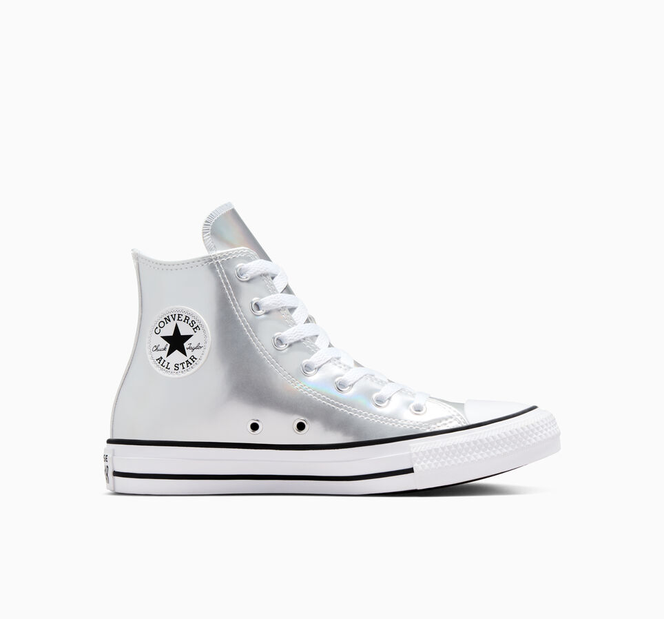 Chuck Taylor All Star Metallic Silber/Wei&szlig;/Silber