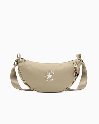 Chuck Taylor Patch Crescent Crossbody Bag Vintage Cargo, Front View