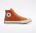 Chuck 70 Converse Color Vintage Canvas Fosse de feu/Écru/Noir