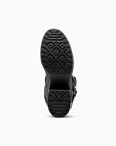 Chuck 70 De Luxe XXHi Leather Negro/Negro/Negro, Outsole View
