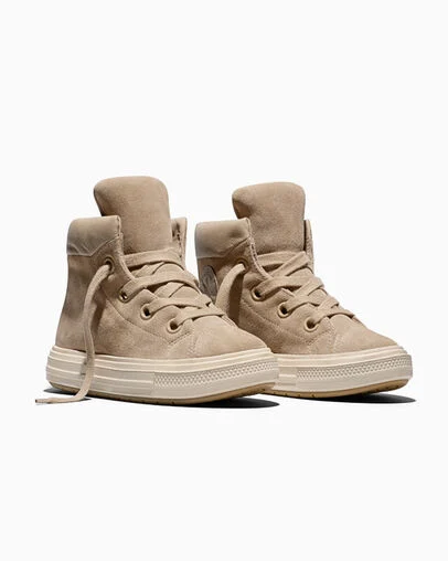 Chuck Taylor All Star Elements Boot Cozy Vintage Cargo/Vintage Cargo, Top and Side View