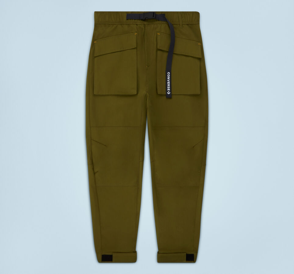 Paneled Jogger Dark Moss