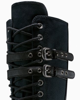 Converse Wmns Chuck Taylor All Star XX High 'Leather Straps' | Black | Women's Size 9 - A16600C