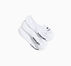 3-Pack Star Chevron Ultra-Low Socks White