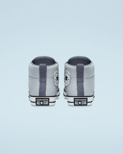 Chuck Taylor All Star Street Digital Terrain Gravel/Light Carbon/White, Heel View