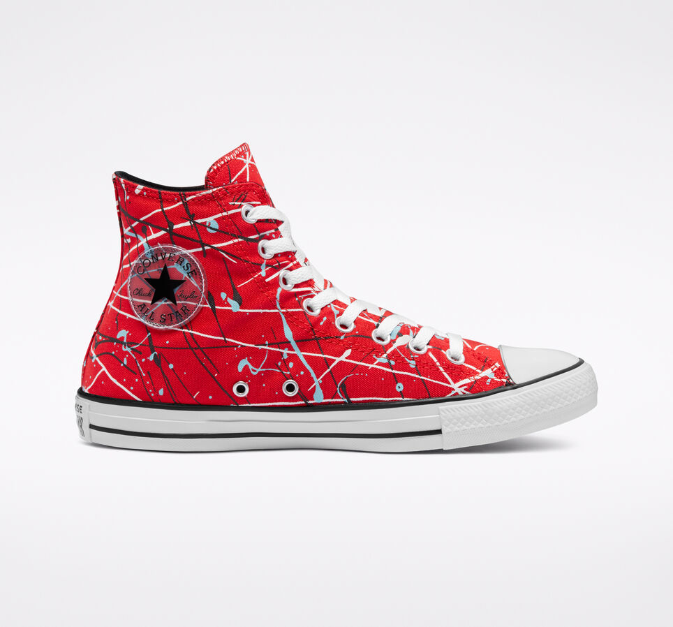 Chuck Taylor All Star Archive Paint Splatter University Red/White/Black