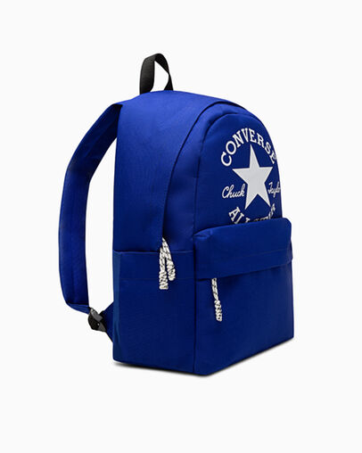 Daypack Backpack Converse Blue, 3/4 View