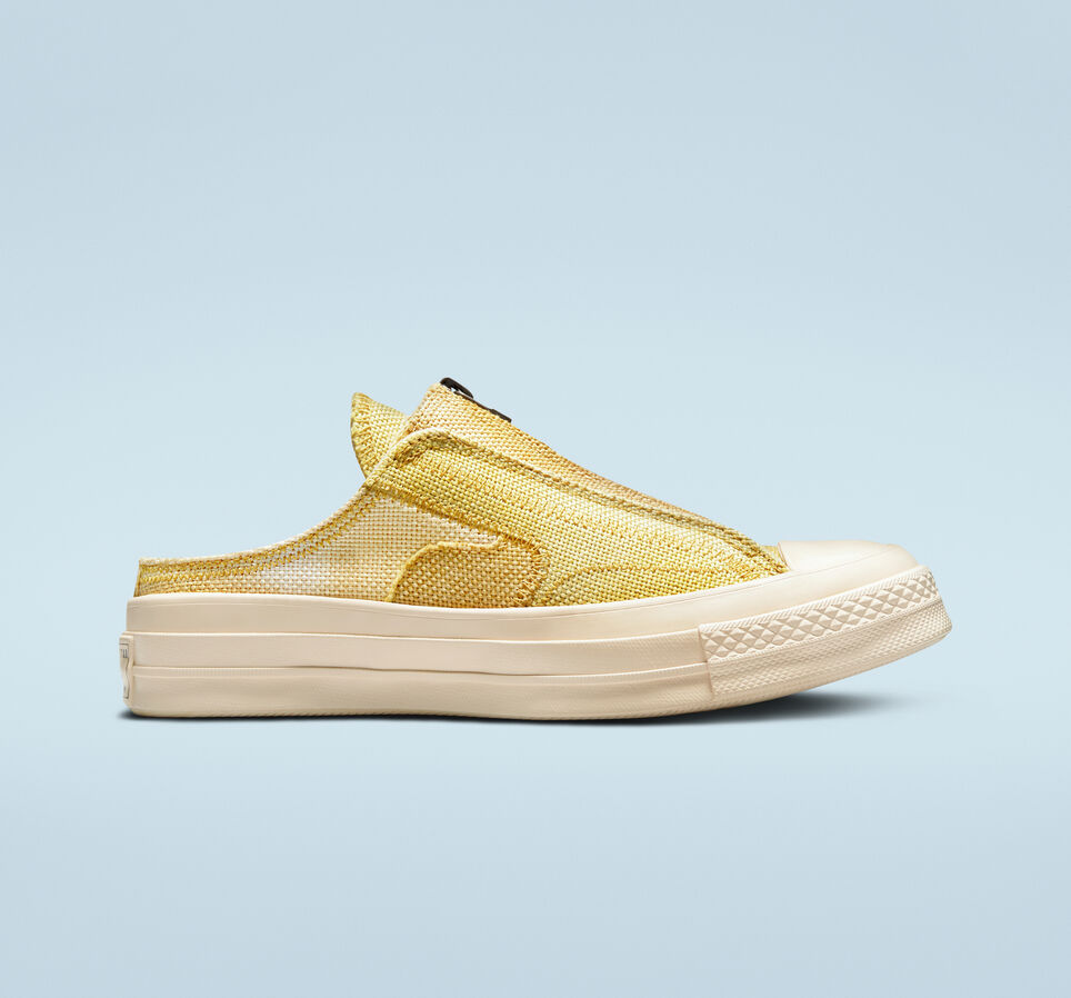 Chuck 70 Mule Crafted Canvas Sauterne/Goldtone/Cyber Mango