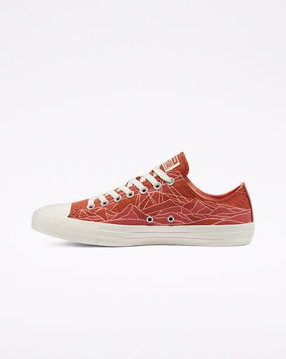 Chuck Taylor All Star Summer Daze Red Bark/Egret/Egret, Inner Side View