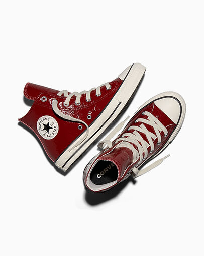 Converse Chuck Taylor All Star Elevated Shine Park Red/Egret/Black — foto 7
