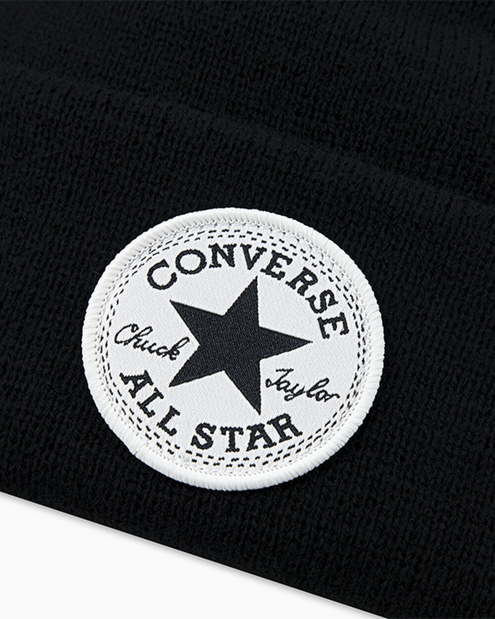 Thumbnail - Chuck Patch Watch Cap Beanie Black