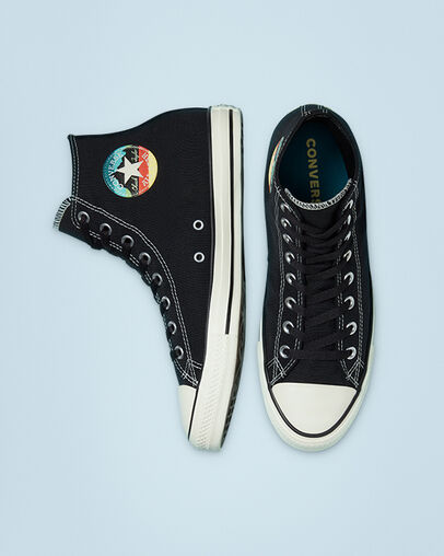 Chuck Taylor All Star The Great Outdoors Black/Egret/Black, Top and Side View