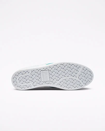 Pro Leather Blanc/Turquoise outremer/Blanc, Outsole View