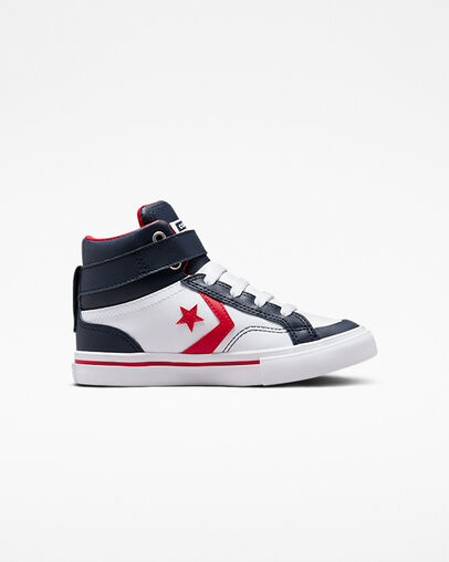 Pro Blaze Strap White/Obsidian/Red, Outer Side View