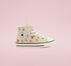 Spring Flowers Easy-On EVA Platform Chuck Taylor All Star Marfil natural/Multicolor/Negro