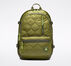 Quilted Straight Edge Backpack Moss