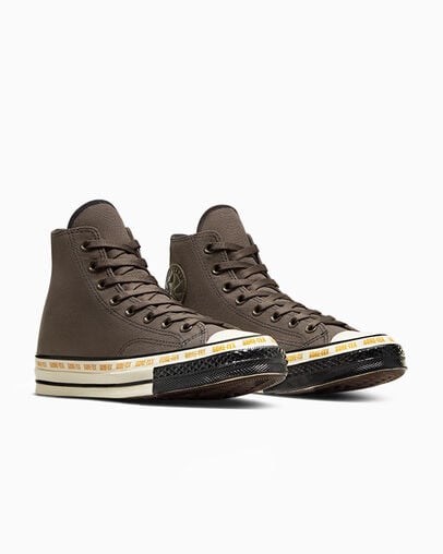 Chuck 70 GORE-TEX Trufa/Negro/Luna cosecha, Top and Side View
