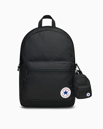 Go 2 Backpack Black, Front View