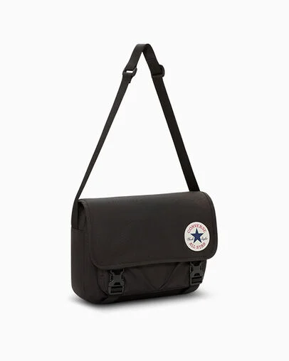 Chuck Taylor Messenger Bag Converse Black, Back View
