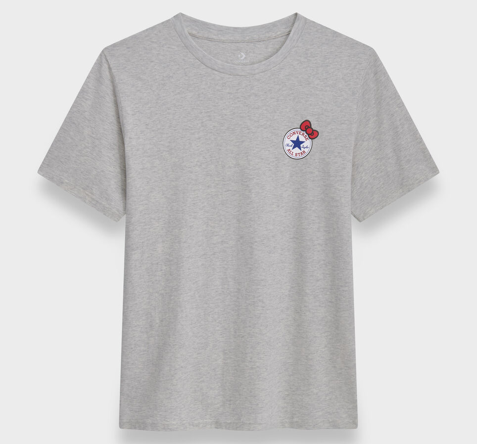 Converse x Hello Kitty And Friends Chuck Taylor Patch T-Shirt Light Grey Heather