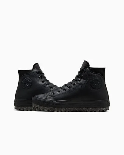 Chuck Taylor All Star City Trek Waterproof Boot Black/Blackblack, Detail Angle View