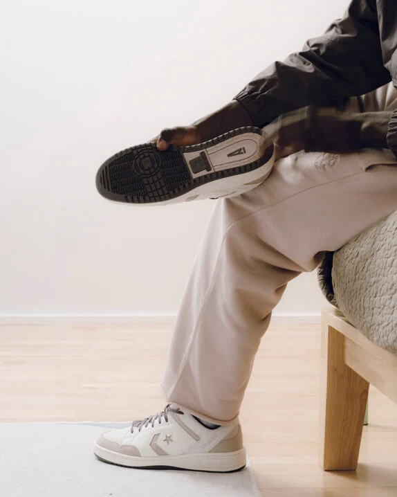 Converse x A Ma Mani&egrave;re Fleece Pants Fossil Stone