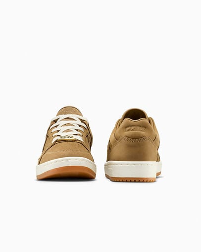 CONS AS-1 Pro Suede Dijon/Egret/Dijon, Heel View