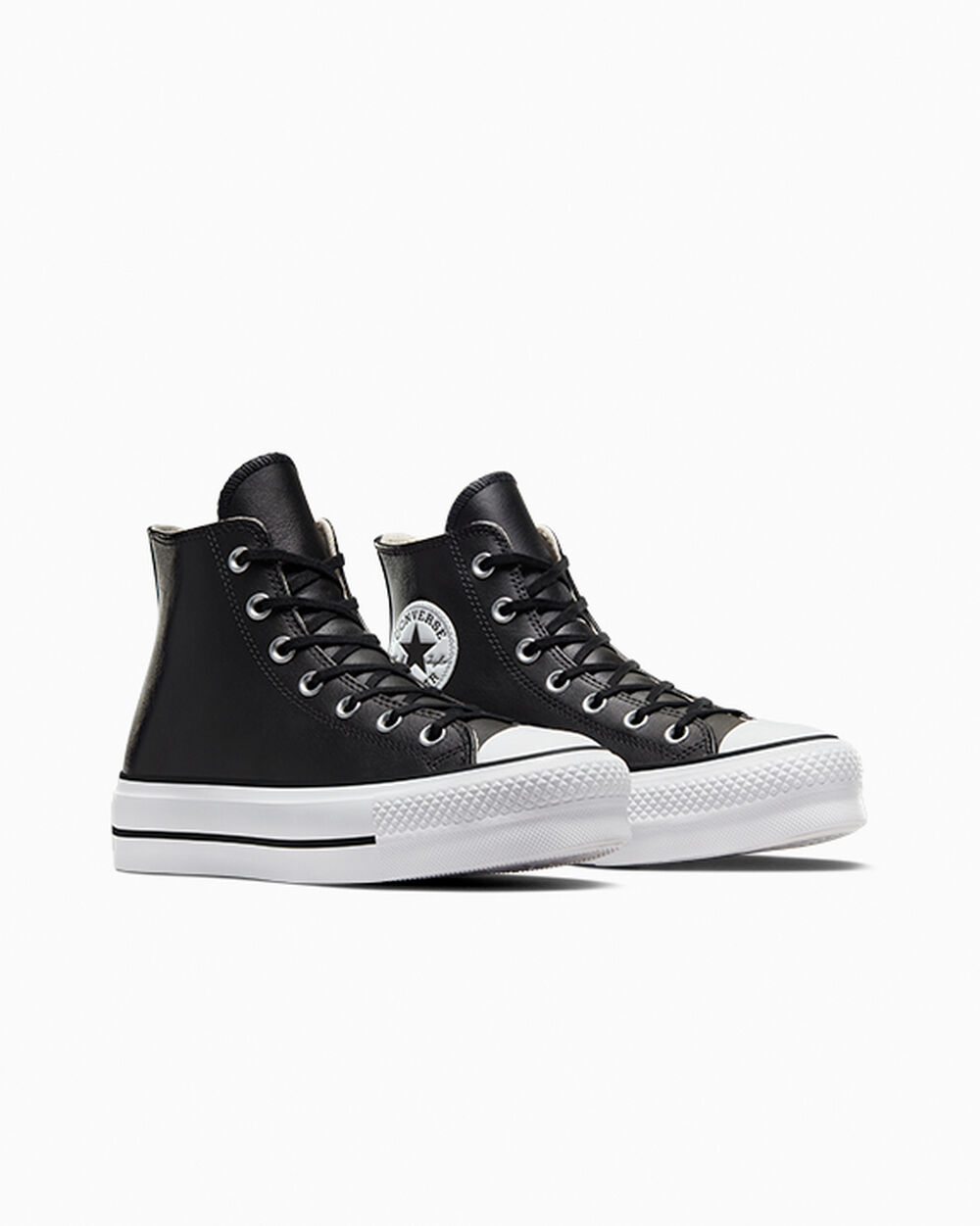 Thumbnail - Chuck Taylor All Star Platform Leather White