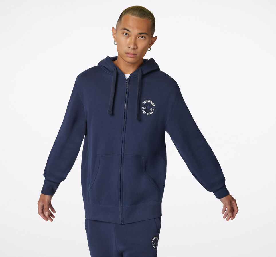 Chuck Taylor Heritage Full-Zip Hoodie Obsidian
