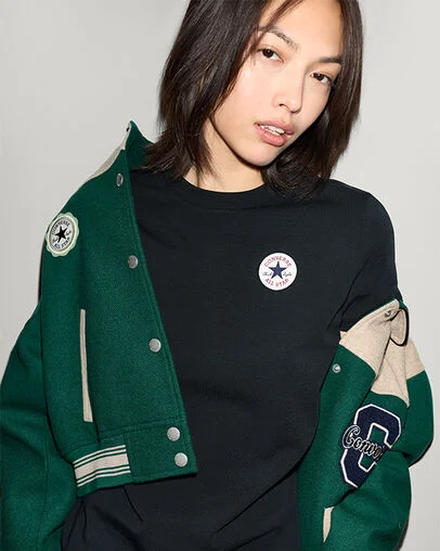 Chuck Taylor Patch T-Shirt Black