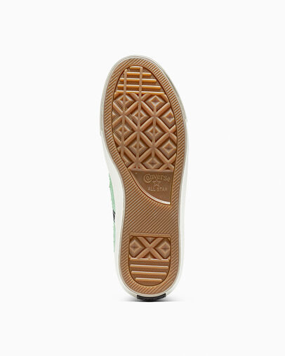 One Star Academy Pro Suede Resplandor &aacute;cido/Garza/Negro, Outsole View