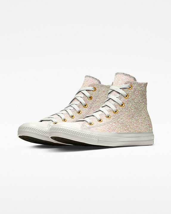 Top 100+ images converse rose gold glitter In.thptnganamst.edu.vn